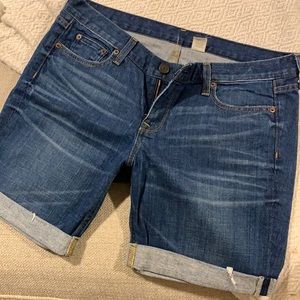 J Crew jean shorts